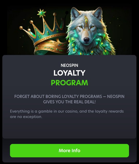 Neospin Casino Loyalty 